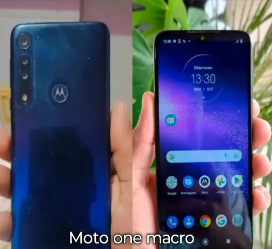 Moto one macro