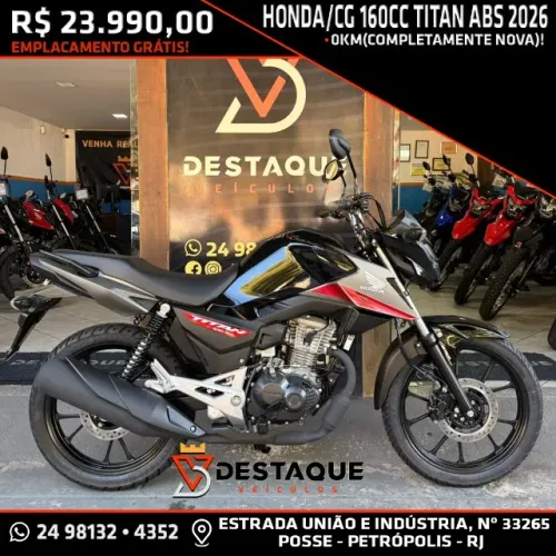 HONDA / CG 160CC TITAN ABS 2026 0KM