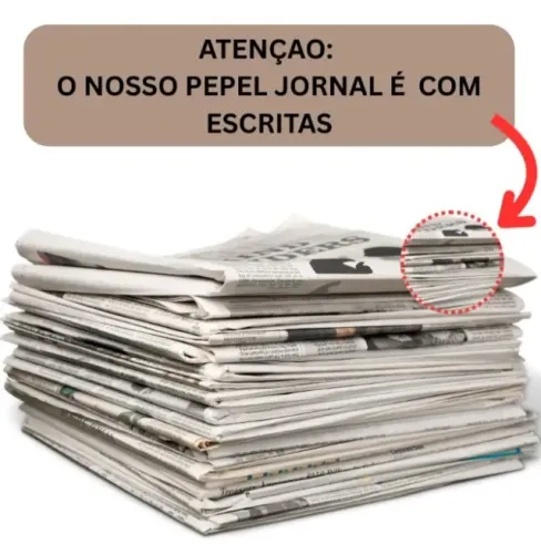 Jornal Velho Limpo Pet Cachorro Tapete Higiênico Fardo 2 Kg Retirada Freguesia JPA
