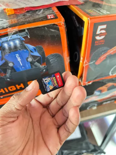 Cartucho de jogo do sonic do Nitendo switch V2
