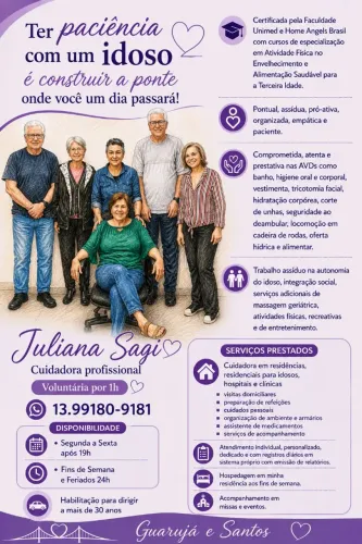 Cuidadora de Pessoas Idosas