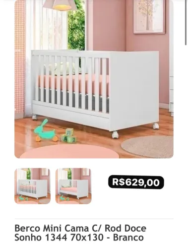 Berço Mini Cama