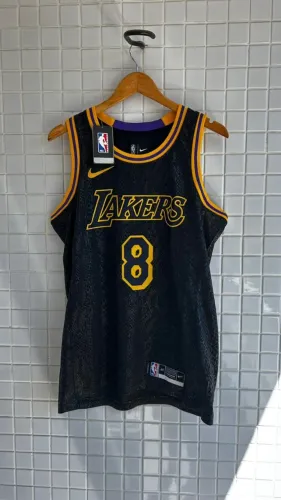 REGATA LAKERS JERSEY BLACK MAMBA BRYANT 8 TAMANHO M