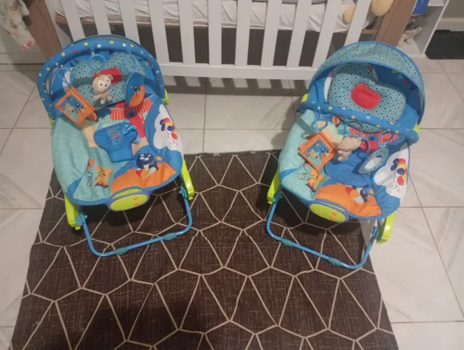 Cadeirinha de descanso vibratório 200 cada uma