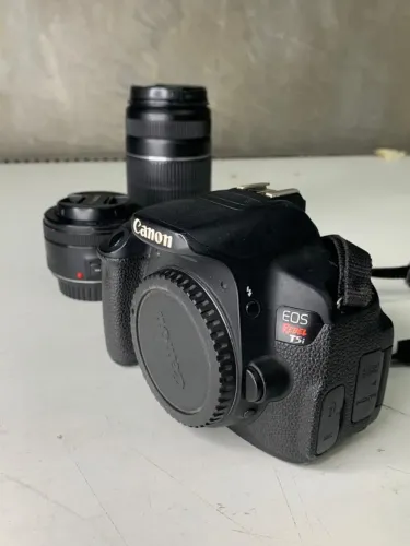 Kit Canon T5i (50mm 55-250mm) 37MIL CLICKS.