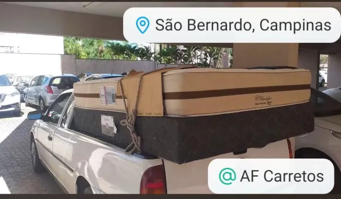 Carreto Campinas + Descartes de moveis