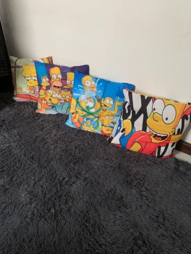 almofadas simpsons