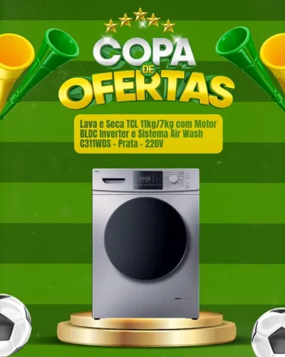 Lava E Seca TCL | Lacrada | Nota Fiscal | Garantia 