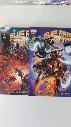Revistas Guerras Infinitas 5 e 6