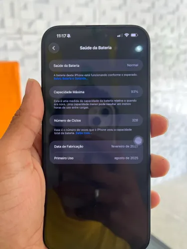 16 pro max 256gb todo original, na garantia Apple ainda 
