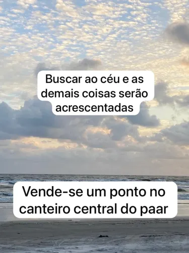 Vende-se um ponto no canteiro central do paar 