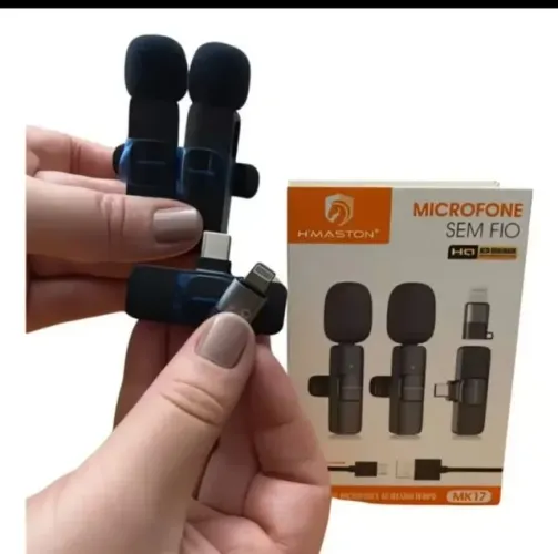 Microfone Sem Fio H'MASTON MK17
