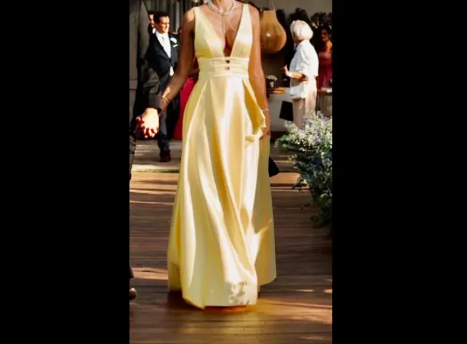 Vestido de festa longo P