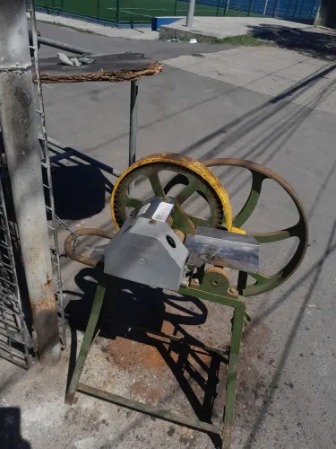 Moenda de cana sem motor