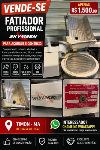 Vende - se Fatiador