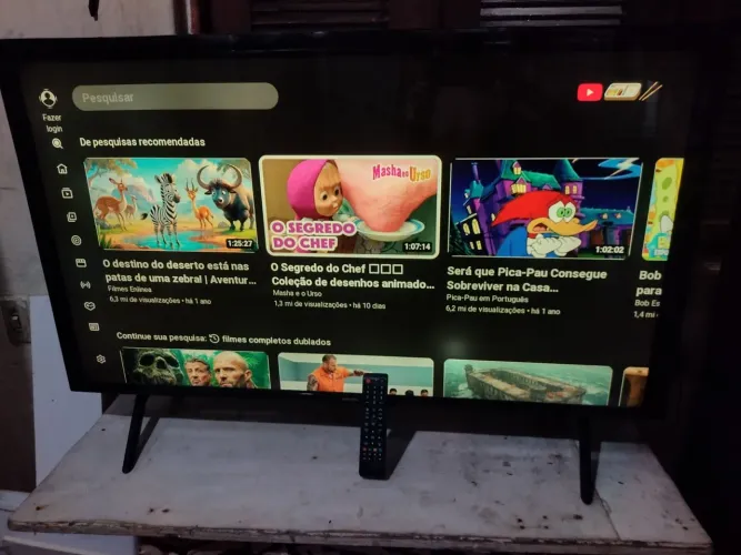 Vendo TV Samsung dê 48 smart adapitada a tela