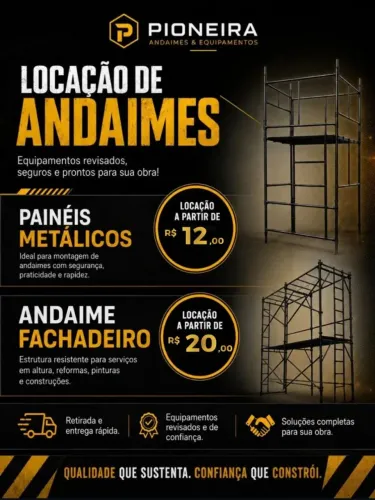 Aluguel de Andaimes
