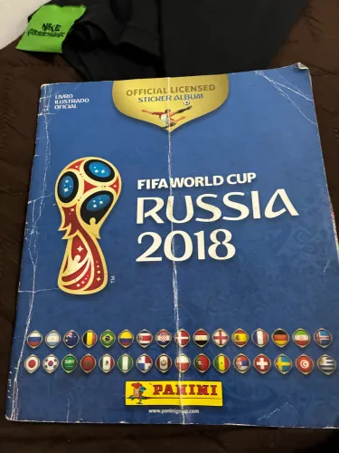 Álbum copa do mundo completo 2018