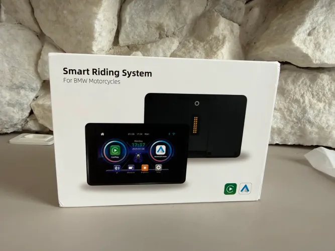 Carplay moto bmw suporte original plug & play