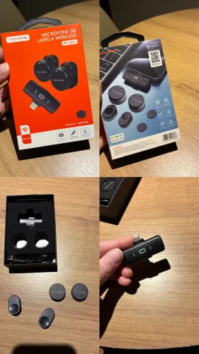 microfone lapela