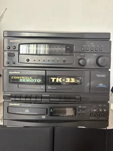 Gradiente TK 33CR +2 caixas originais