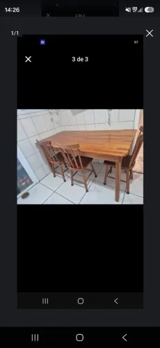 Mesa madeira