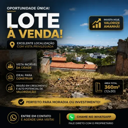 Oportunidade!! Vende-se lote Bairro Senhora das Graças