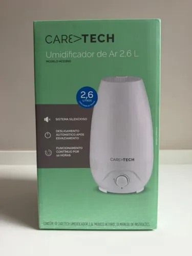 Umidificador de Ar Caretech Easy Air HC118RD 2,6 Litros - Lacrado e com nota fiscal