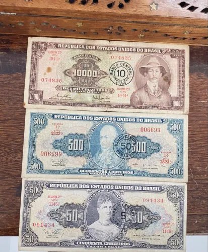 Cédulas Brasil 