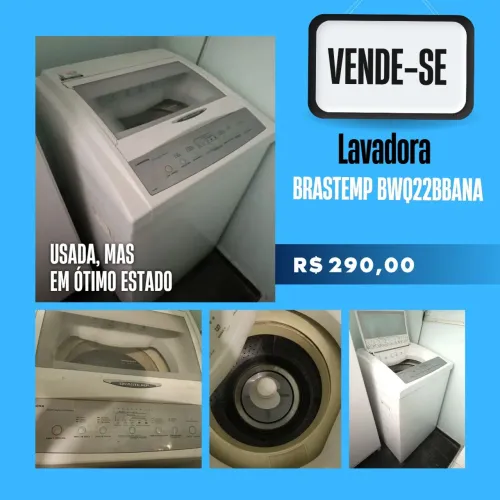 Lavadora Brastemp 5kg Eletrônica BWQ22B (127V) - Funcionando Perfeitamente!