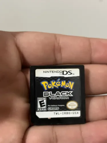POKEMON BLACK VERSION NINTENDO 2 DS EM CARTUCHO ORIGINAL
