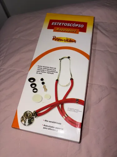 Estetoscópio Rappaport Premium Rosa