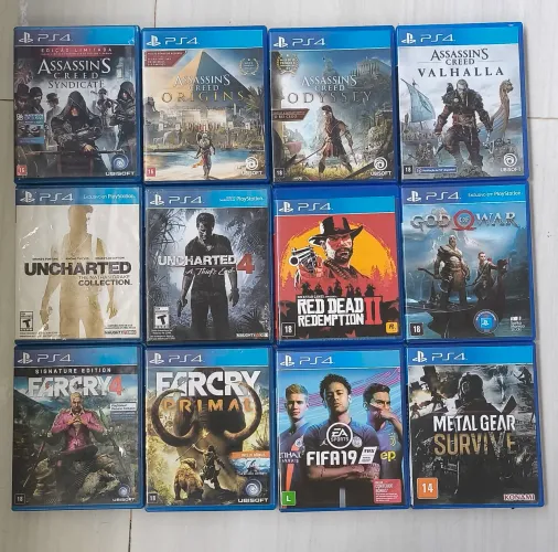 JOGOS DE PS4
