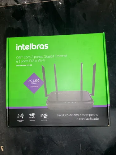 Roteadores Intelbras WiFiber 121 AC Dual Band