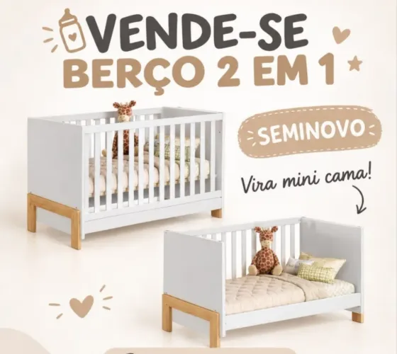 Berço 2 em 1
