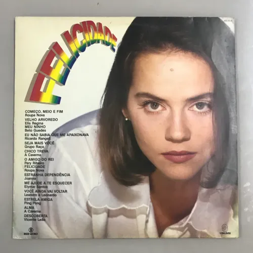 Disco vinil LP Novela Felicidade Nacional