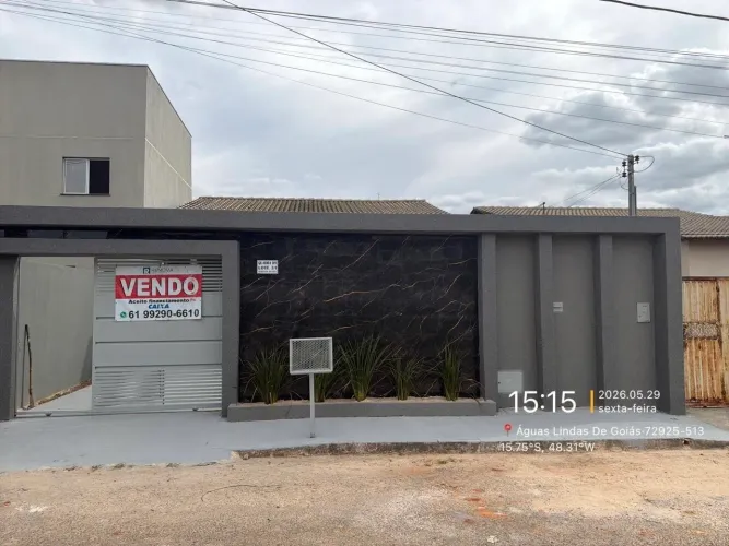 CASA À VENDA - RESIDENCIAL BOA VISTA | ÁGUAS LINDAS/GO