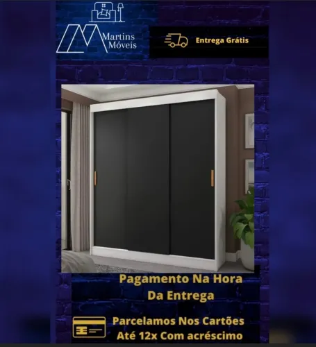 GRANDE PROMOÇÃO* GUARDA ROUPA FELLICCI COM ENTREGA GRÁTIS ACEITA CARTÃO