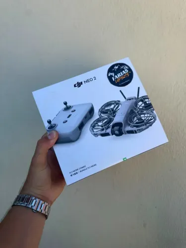 EXCLUSIVO Drone Dji Neo 2 Combo com Controle e 3 Baterias