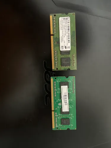 memórias ram ddr3 notebook 4gb (smart) +2gb (megaware)