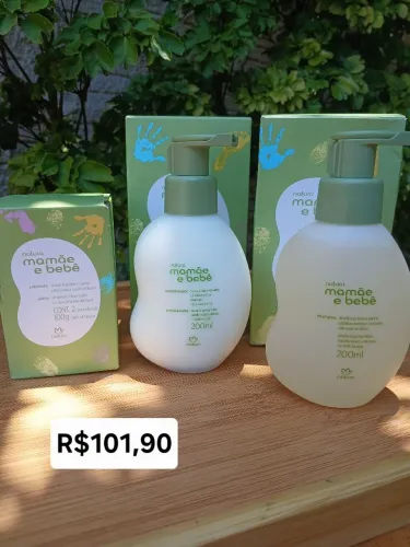 Kit mamãe bebê natura