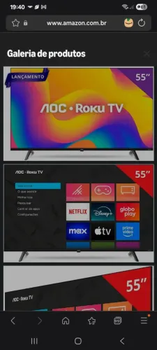 TV OAC smart 50"
