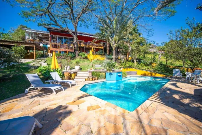 Casa com 5 quartos para alugar, 536 m² por R$ 19.545/mês - Granja Viana II - Cotia/SP