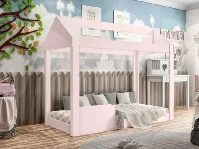 Mini Cama Crystal Infantil Novo direto da Fabrica C/ Colchão Novo 