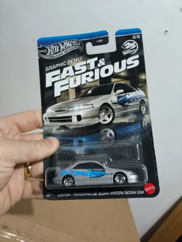 Hotwheels Velozes e Furiosos Acura Integra