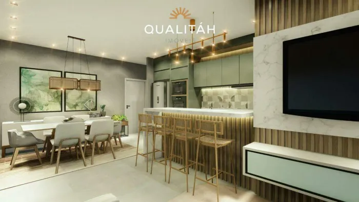 Apartamento com 3 Dormitórios à venda no Edifício Byron Bay