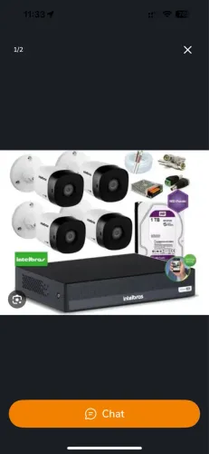 Kit de alarme e monitoramento