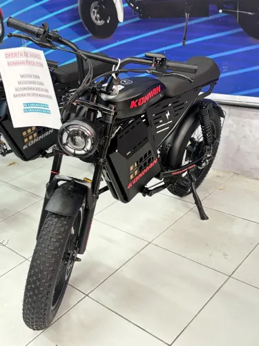 Bicicleta elétrica Konnan 750w