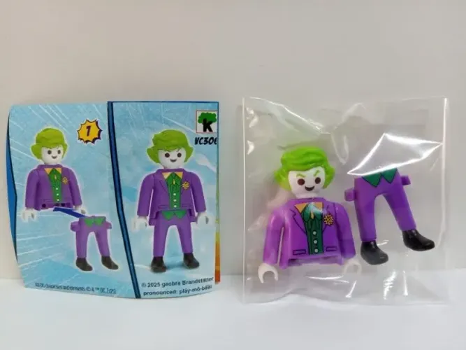 Kinder DC Playmobil - Personagem CORINGA avulso!