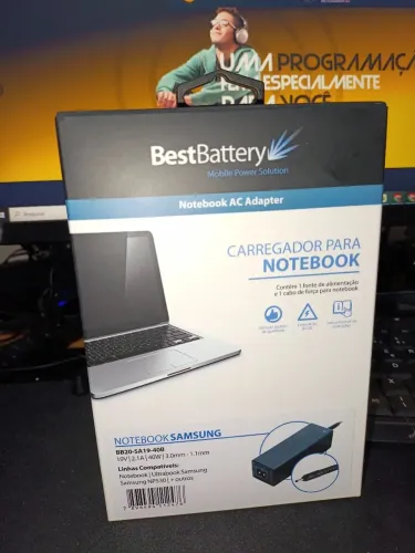 CARREGADOR PARA NOTEBOOK/ULTRABOOK SAMSUNG  NP530 + OUTROS